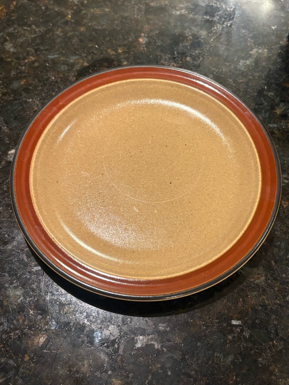 Vintage International China Round Up Brown SY-7949 8” Salad Plate Japan